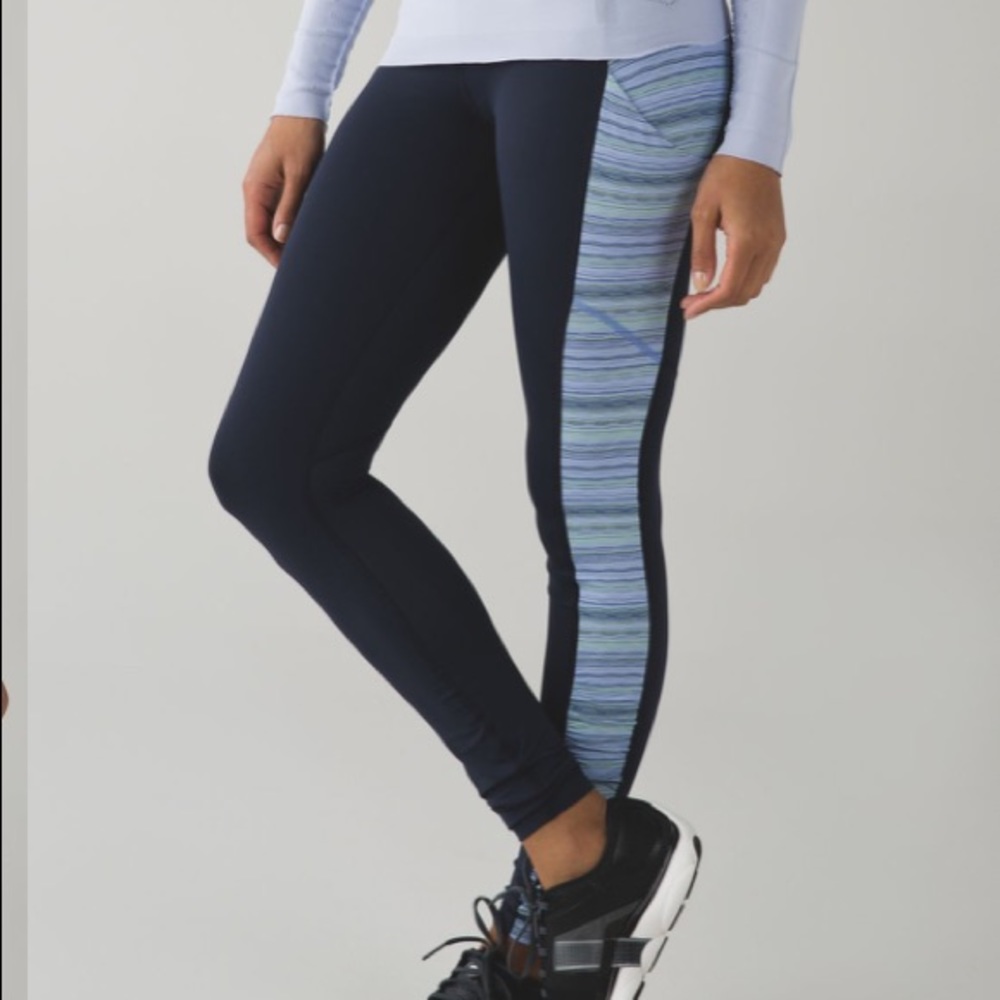 Lululemon Speed Tight IV Inkwell / Space Dye Twist